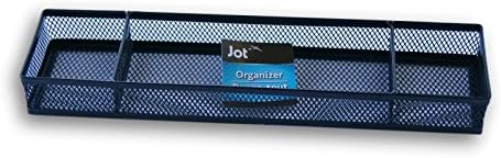 Jot Black Wire Mesh Desk Organizer - 12 x 2.75 x 1.4 Inches by Jot