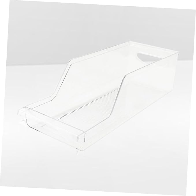 Beverage Organizer for Fridge Pantry Storage Bins Can Holder Stackable Material Refrigerator Containers