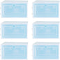 Cabilock 6pcs Stackable Transparent Shoe Storage Box Thicken Plastic Container s for Organizing Closets Entryway and under Beds Shoe Organizer for Tidy Spaces