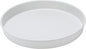 Amolliar Lazy Susan Organizer, 10" Metal Rotating Turntable for Kitchen, Fridge, Cabinet, Countertop, Pantry Storage Organizer, Tray for Household Purpose, Under Sink Organizer, Spice Rack, White 1PC