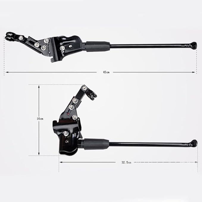 26 Inch Bike Kickstand Kickstand for Boys and Girls/Adult Bike Parking Rack Metal Support Non-Slip Sole for