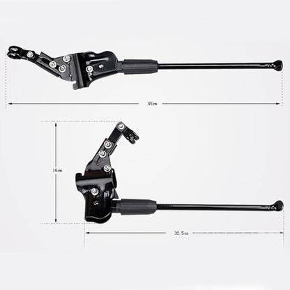 26 Inch Bike Kickstand Kickstand for Boys and Girls/Adult Bike Parking Rack Metal Support Non-Slip Sole for