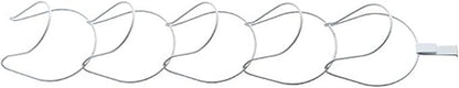 5PCS Hat Organizer, Iron Hat Rack Multi Layer Hat Holder Hat Hanger Hat Hooks Baseball Cap Holder for Scarves Handbags Towels(White)