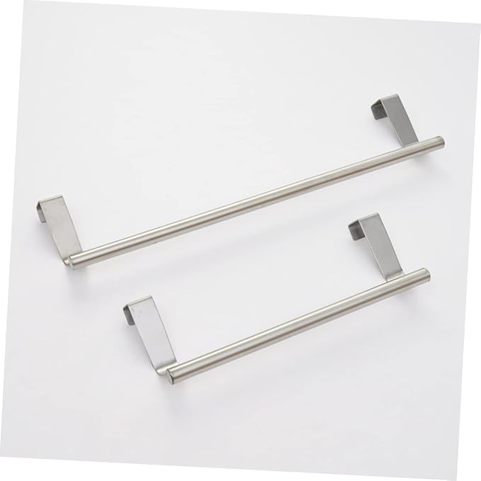 Stainless Steel Towel Rack 23cm Over The Door Cabinet Door Wall Mounted
