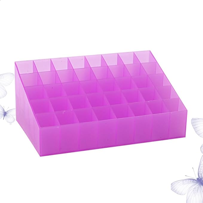Cabilock Makeup Organizer and Storage Lipstick Storage Case 40 Slots Modern Makeup Pencils Holder Slots