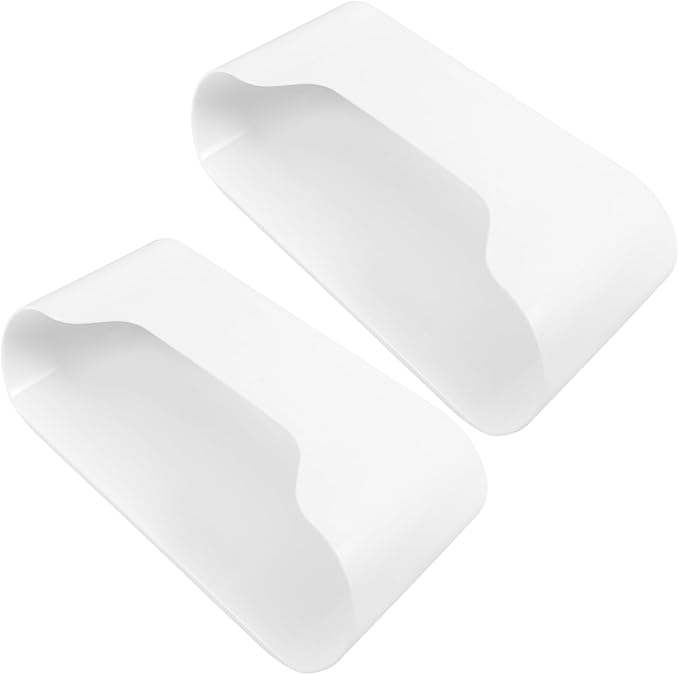 2pcs Kitchen Shelves Wall Mount Organizer under Cabinet Pantry Storage Box Adhesive Cabinet Door Holder Wall Mount Storage Organizer