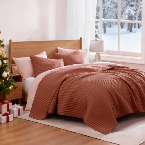 Queen Quilt-Lightweight Bedspreads Fall Queen Size Quilt Bedding Set - Image 2