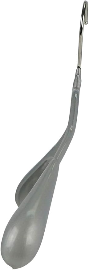 Mawa by Reston Lloyd BodyForm Series Non-Slip Space Saving Clothes Hanger with 2 Clips for Pants or Skirts, Style 42/LK, Set of 5, Silver