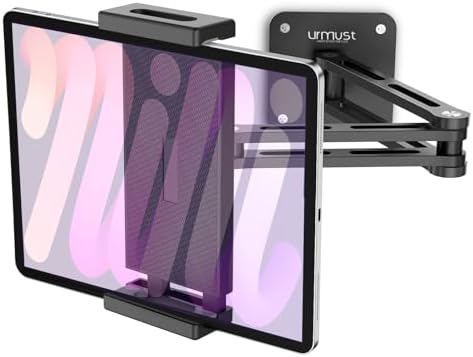 Urmust Ipad Wall Mount Stand Tablet Wall Mount Holder, 4.7-13" by Urmust