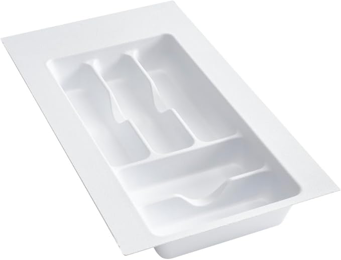 Rev-A-Shelf Polymer Trim-to-Fit Drawer Insert Cutlery Organizer