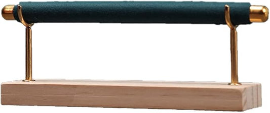 Magik 1-2 Ring Display Holder Detachable Tier Rack Jewelry Storage Organizer Tower (1 Layer, Green)