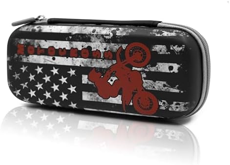 Motocross Pencil Case Zip Pencil Box Multi Pouch Holder Desk Organizer For Boys Girls School Office by SjazcYogaShortsLeggings