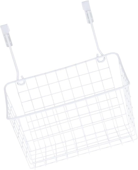 Ciieeo Cabinet Storage Basket over Door Hanging Organizer Hanging Rack for Desk Kitchen Closet