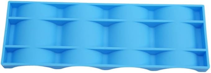 2pcs Silicone Fridge Can and Beer Bottle Rack Stacking Beverage Organizer for Fridge Pantry and BBQ Lightweight and Easy to Clean for Home and Outdoor Use Blue