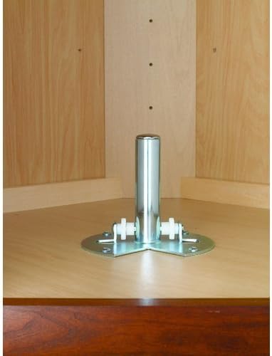 Bottom Mount Lazy Susan Hardware Components One Shelf Hardware Set