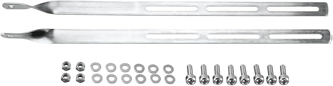 Topeak Extra Long Rack Mounting Bracket – 34.5 cm Extension Arm for BabySeat II and MTX Tubular Racks – Durable Steel Construction for Small Bike Frames – Improves Rack Stability and Fit