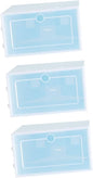 6pcs Shoes Storage Box Plastic Shoe Container Organizers Thicken Storage Racks for