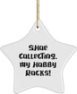 Best Shoe Collecting Gifts, Shoe Collecting. My Hobby Rocks!, Shoe Collecting Star Ornament from