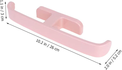 5 Pack Sticky Wall Mount Shoes Rack Slippers Organizer Door Shoe Hangers Elastic Plastic Wall Mounted Storage Pink