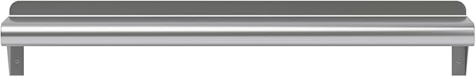 AmGood 6 in. x 30 in. Stainless Steel Wall Shelf | NSF | Metal Shelving | Garage, Laundry, Storage, Utility Room | Restaurant, Commercial Kitchen