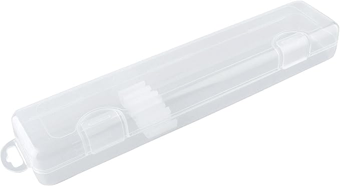Transparent Tableware Storage Case, Portable Flatware Utensil Box, Clear Cutlery Organziers Container for Spoon Fork Chopsticks for Travel Camping Picnic (B)