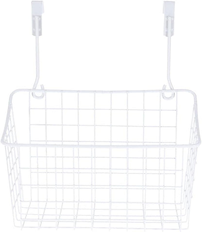 Garneck Cabinet Storage Basket over Door Basket Hanging Storage Rack for Kitchen Bathroom Office