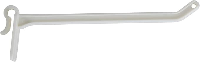 SSWBasics 24-Peg White Wire Countertop Rack - 18"W x 20"H - Display Racks for Vendors, Retail, Convenience, Craft Fairs, and Thrift Stores - Impulse Buy Display at Checkout - Use for Home Jewelry