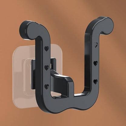 6Pcs Self-Adhesive Wall Slipper Rack Durable Foldable No-Drill Installation for Door Cupboard Bathroom Kitchen Home Organizer Water-Resistant