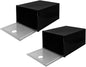 MAGICLULU 6Pcs Stacked Shoe Storage Boxes PP Plastic Organizers for Sneakers Space Saving Design Capacity and Wear Shoe Cases for Home Use