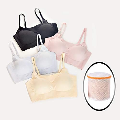 BAGAIL Laundry Bags Mesh Wash Bag for Intimates Lingerie and Delicates,4Pcs(Bra Wash Bag,6×6inch+7×7inch) - Image 3