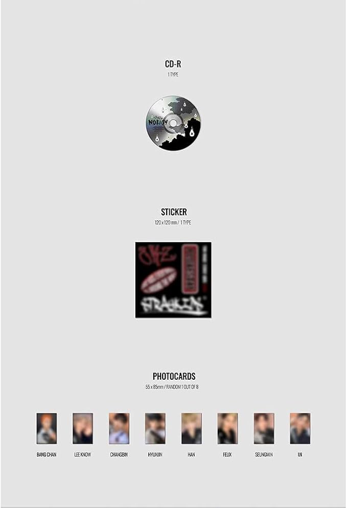 brandnew STRAY KIDS - 2nd album NOEASY Jewel Case [No poster] (HYUNJIN ver.), STRAYKIDZ