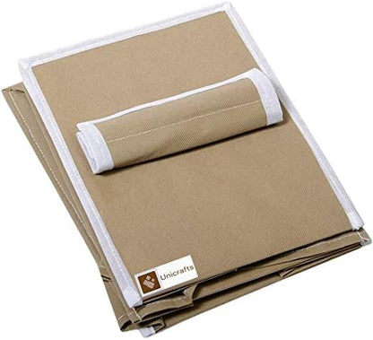 Non Woven Hanging Organizer (Beige, Pack of 2 (4 Shelf))