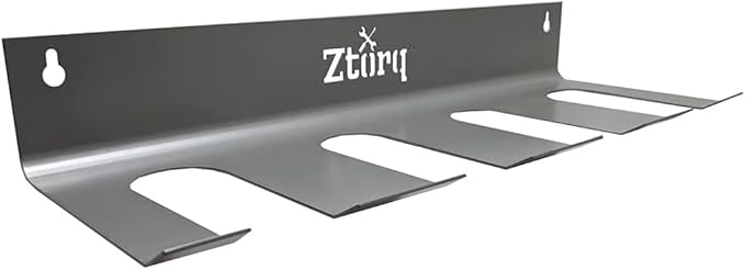 Ztorq Cordless Drill Tool Organizer - Drill Holder Storage Wall Mount Rack to optimize Garage Organization and Power Tool Storage