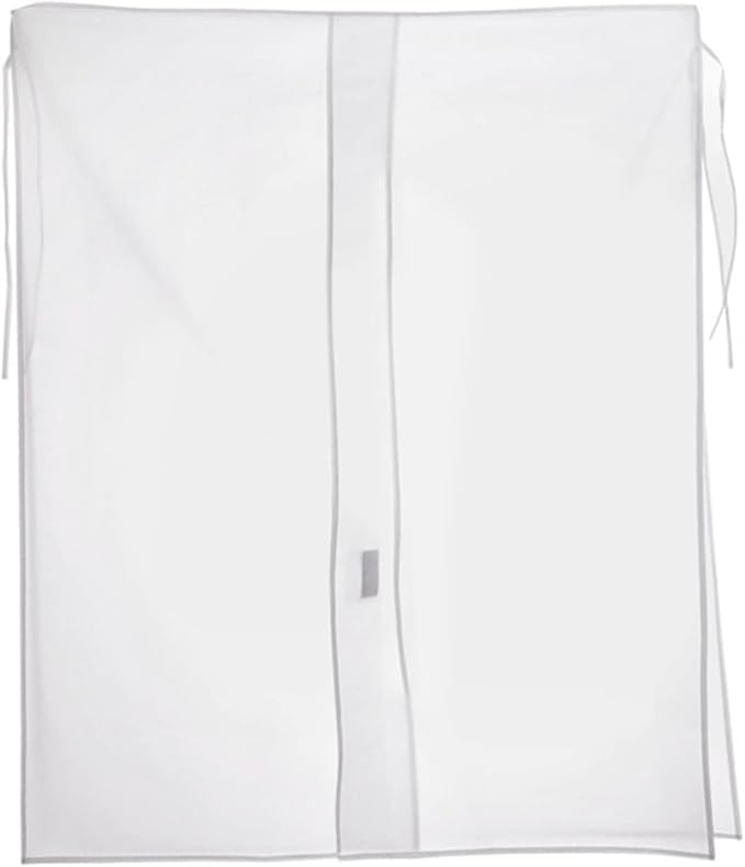 Clothing Rack Covers, Hanging Garment Bag Organizer Storage Cover,Clear Clothes Shoulder Rack Cover Suit Coat Dress Clothes Closet Storage Organizer Dustproof Protector,90 * 110cm