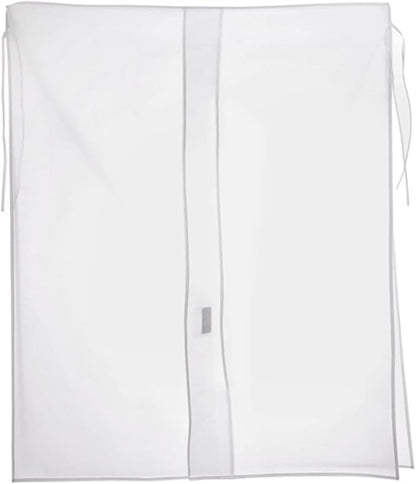 Clothing Rack Covers, Hanging Garment Bag Organizer Storage Cover,Clear Clothes Shoulder Rack Cover Suit Coat Dress Clothes Closet Storage Organizer Dustproof Protector,90 * 110cm