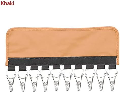 Hat Organizer Holder Baseball Cap Rack Home Organizer Storage Wall Door Hanger Holder Closet Hanger Kitchen Towel Storage Rack (Khaki)