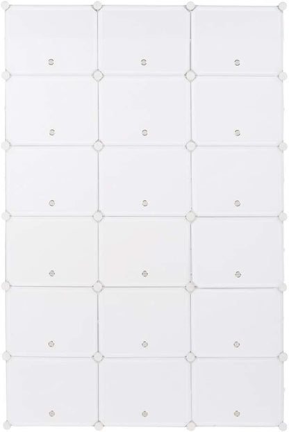 Portable Shoe Rack Organizer 12-Tier Shoe Cabinet 72-Pair shoe Storage Expandable Free Standing Stackable Space Shoe Rack for Closet Hallway Bedroom Entryway (White,72 Pairs)