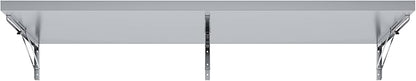 AmGood Stainless Steel Folding Wall Shelf 18 in. x 60 in. | NSF | Concession Stand, Food Truck, Kitchen, Restaurant, Garage, Laundry, Utility Room