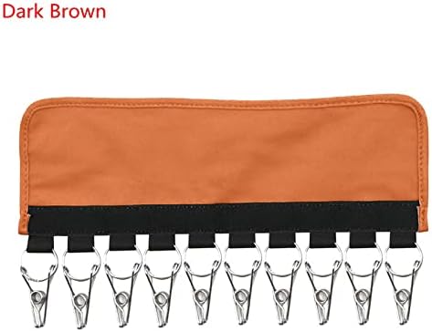 Hat Organizer Holder Baseball Cap Rack Home Organizer Storage Wall Door Hanger Holder Closet Hanger Kitchen Towel Storage Rack (Dark Brown)