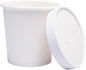 40 Count (16 oz) One - Pint Frozen Dessert Containers with Lids Ice Cream Cups with Lids