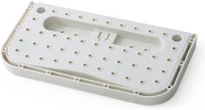 Cyrank Wall Mounted Shoes Rack, 2Pcs Hanging Plastic Shoe Rack Folding Plastic Shoes Holder Storage Organizer Door Shoe Hangers Shoe Storage(White)