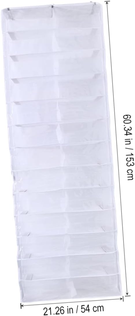 Levemolo Shoe Storage Bag 26 Pockets Door Organizer Closet Storage for Shoes Belts