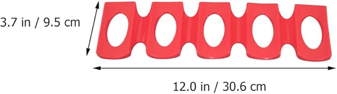 DECHOUS 3pcs Silicone Can Rack Mat Flexible Beverage Holder for Refrigerator Dining Table and Pantry Storage Lightweight Easy to Clean Foldable Design Random Color