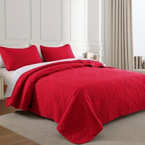 Whale Flotilla King Quilt Bedding Set Vintage Damask Reversible Bedspread - Image 2