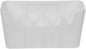Wall Mounted Kitchen Cabinet Door Organizer Bin Large Plastic Storage Organizer Bin for Pantry Fridge Side Snack Storage Shelf