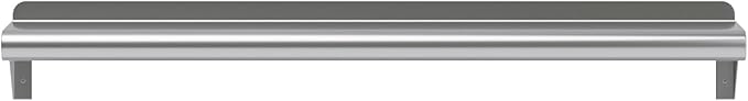 AmGood 6 in. x 36 in. Stainless Steel Wall Shelf | NSF | Metal Shelving | Garage, Laundry, Storage, Utility Room | Restaurant, Commercial Kitchen