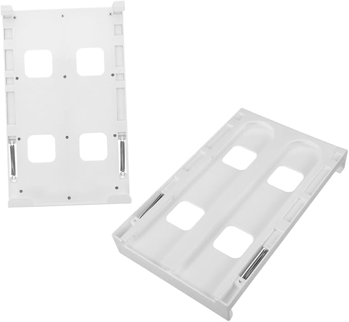 Housoutil 2pcs Space-saving Fridge Soda Can Rack Wire Rack for Drink Storage Beverage Dispenser for Water Soda Beer