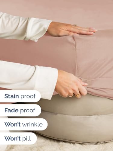CGK Extra Deep Cal King Single Fitted Sheet Only - Mauve - Image 4