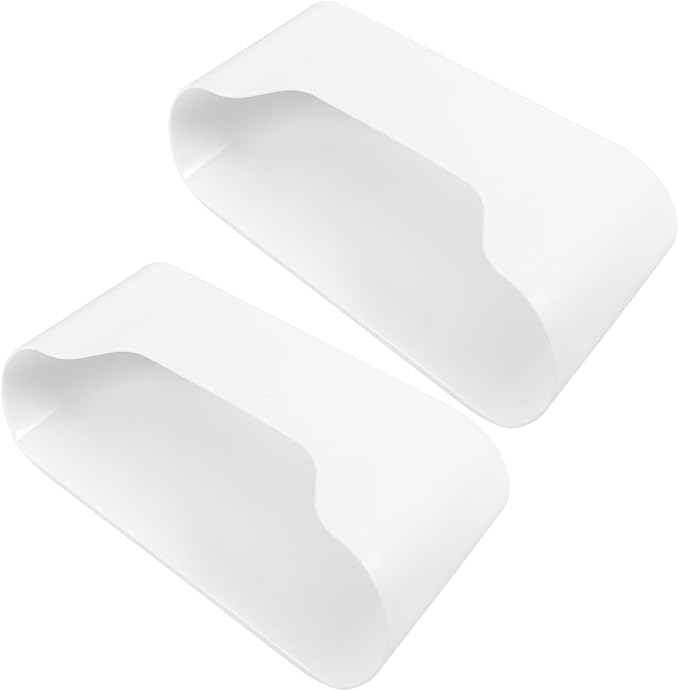 2pcs Adhesive Wall Mounted Cabinet Door Organizer Sturdy Storage Box for Kitchen and Bathroom Versatile Makeup and Sundries Holder No Drilling Required