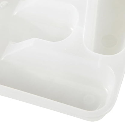 keeeper Cutlery Tray with 5 compartments, Drawer Size, 33.5x26.5x5 cm, Pablo, Transparent